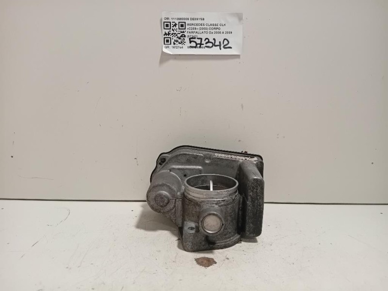 Corpo Farfallato 1110980009 Mercedes Classe CLK C209 2003