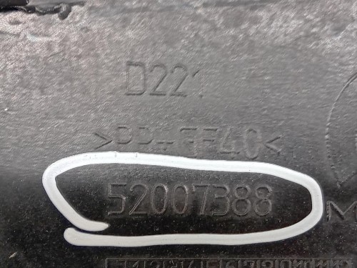 Cunetta Acqua Sottoparabrezza 52007388 Fiat 500 II 2015