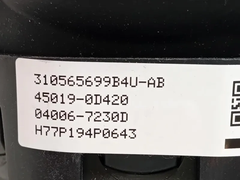 KIT Airbag KIT AIRBAG YARIS 2017 Toyota Yaris IV 2017