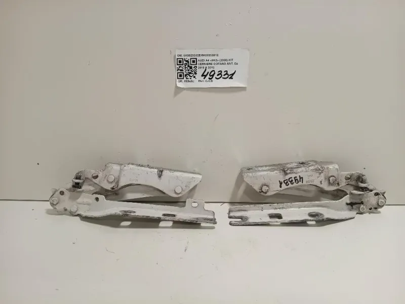 KIT Cerniere Cofano ANT 8K0823302E8K0823301E Audi A4 8K2 2008