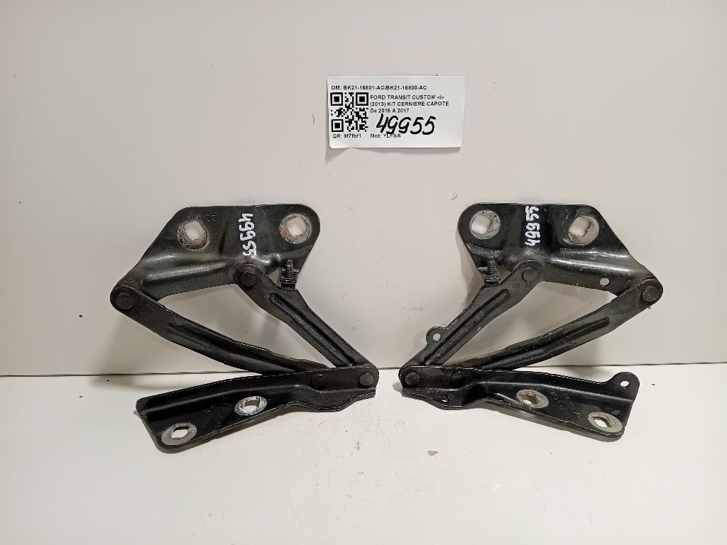 KIT Cerniere Cofano ANT BK21-16801-ACBK21-16800-AC Ford Transit Custom I 2013
