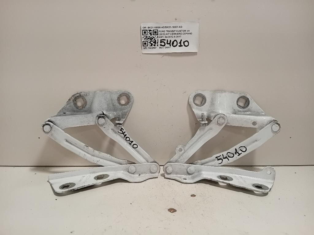 KIT Cerniere Cofano ANT BK21-16800-ADBK21-16801-AD Ford Transit Custom I 2013