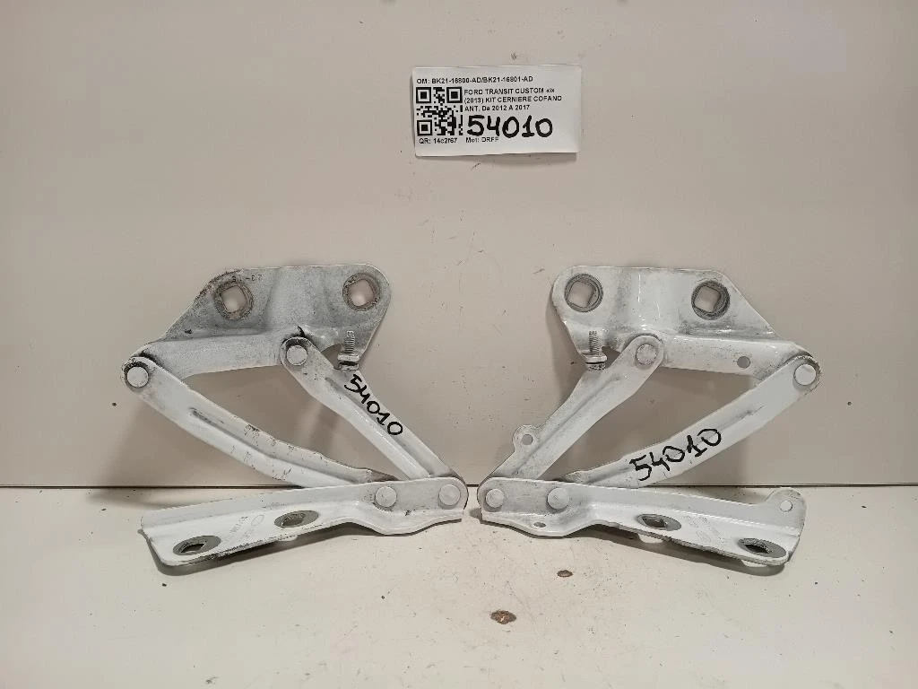 KIT Cerniere Cofano ANT BK21-16800-ADBK21-16801-AD Ford Transit Custom I 2013
