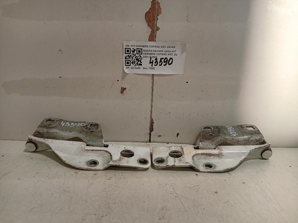 KIT Cerniere Cofano ANT KIT CERNIERE COFANO ANT DX+SX Nissan Navara 2000
