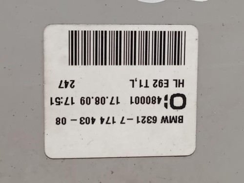 Fanale EST POST SX 63217174403 Bmw Serie 3 E92 Coupe 2007