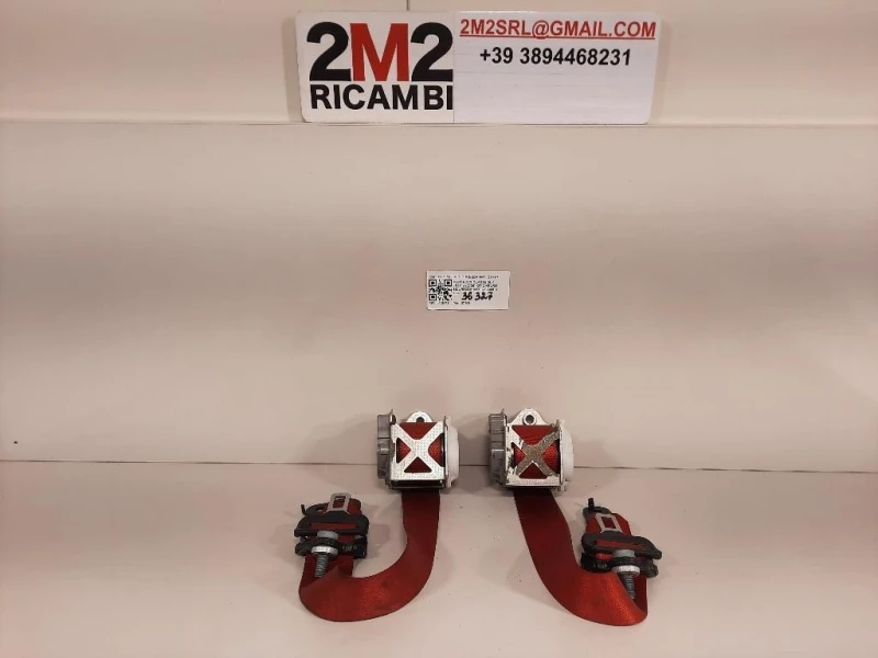 KIT Cinture Sicurezza ANT KIT CINTURE SICUREZZA ANT DX+SX Mercedes Classe SLK R171 2008