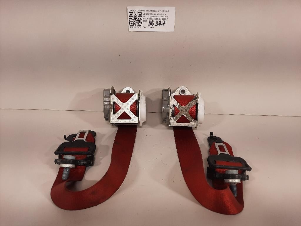 KIT Cinture Sicurezza ANT KIT CINTURE SICUREZZA ANT DX+SX Mercedes Classe SLK R171 2008