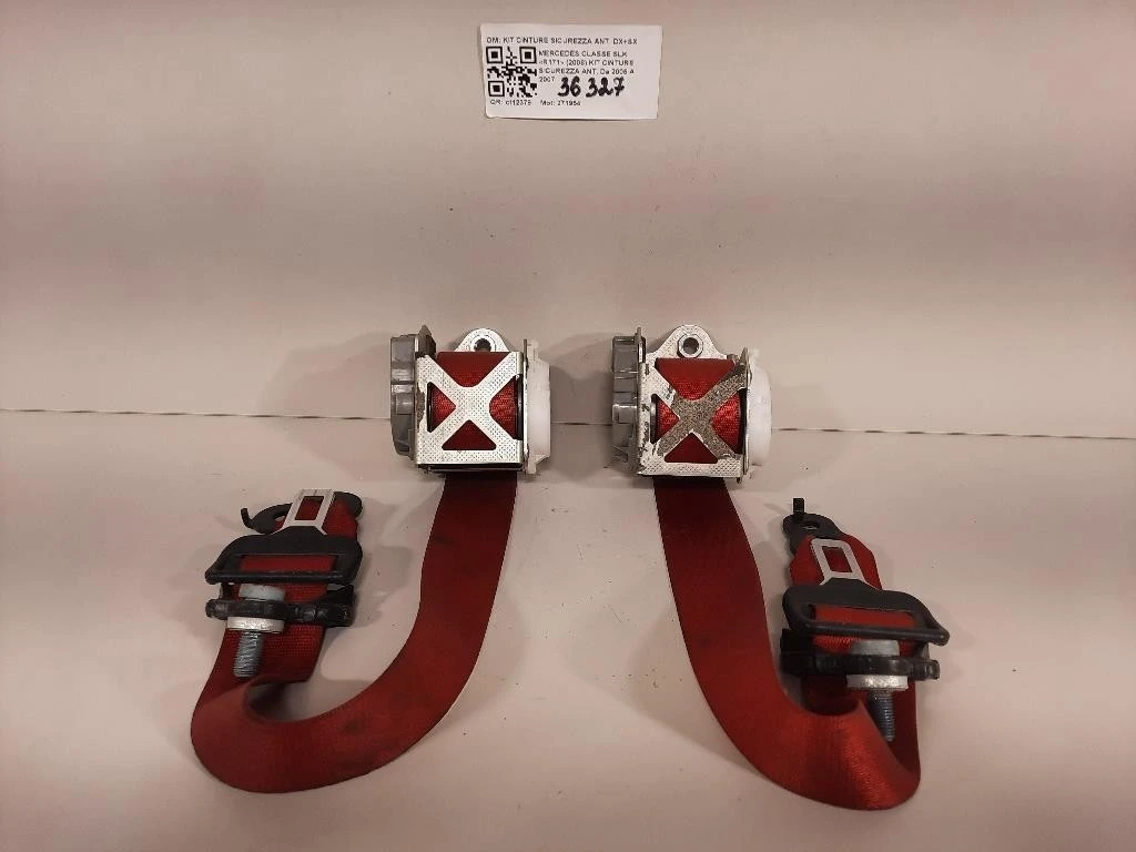 KIT Cinture Sicurezza ANT KIT CINTURE SICUREZZA ANT DX+SX Mercedes Classe SLK R171 2008