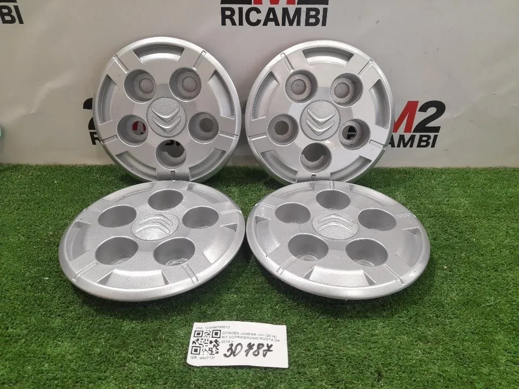 KIT Copricerchio Ruota 123456789012 Citroen Jumper III 2014
