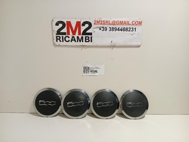 KIT Copricerchio Ruota D519 Fiat 500 II 2008