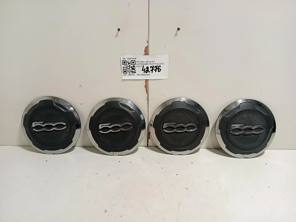 KIT Coprimozzo Ruota 735574469 Fiat 500L 2013