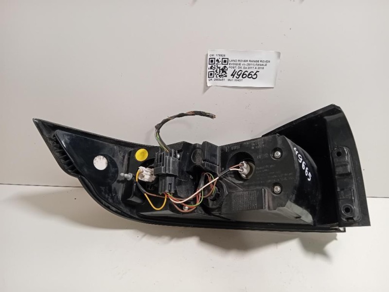 Fanale POST DX 178926 Land Rover Range Rover Evoque I 2011