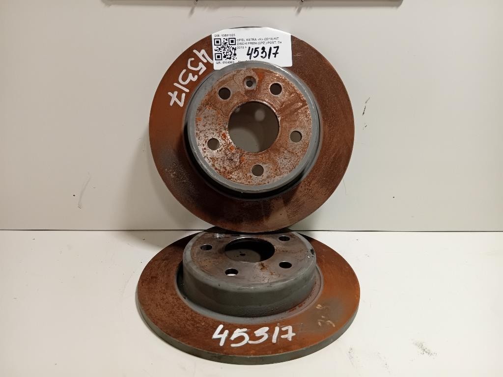 KIT Dischi Freni 2PZ POST 13581923 Opel Astra K 2019