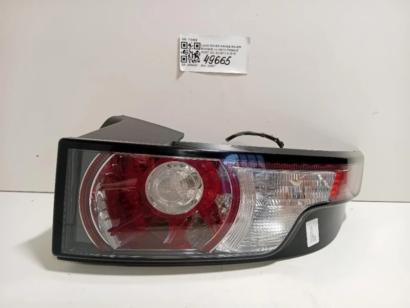 Fanale POST DX 178926 Land Rover Range Rover Evoque I 2011