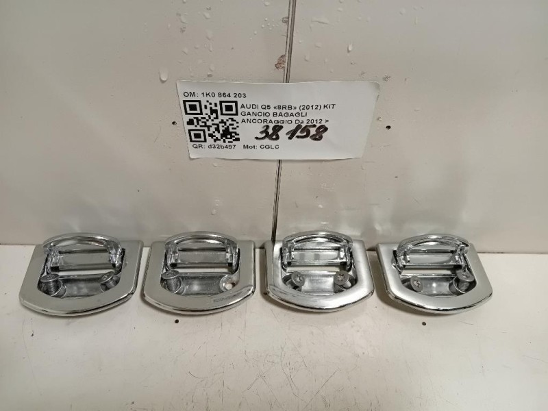 KIT Gancio Bagagli Ancoraggio 1K0864203 Audi Q5 8RB 2012
