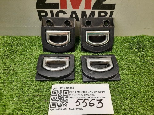 KIT Gancio Bagagli Ancoraggio 1S71N313A68 Ford Mondeo IV SW 2007