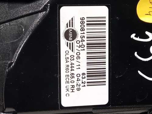 Fanale POST DX 980815401 Mini Countryman Cooper R60 2010