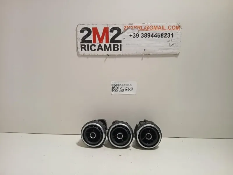 KIT Griglie Condotto ARIA Cruscotto 8V0820901 Audi A3 8V1 2012