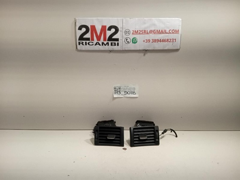 KIT Griglie Condotto ARIA Cruscotto 8E0820901F Audi A4 8ED Avant 2005
