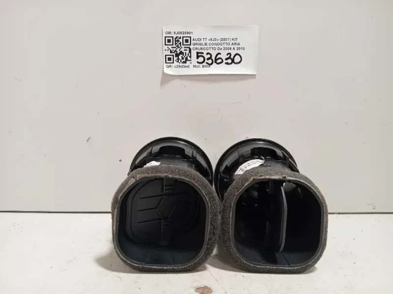 KIT Griglie Condotto ARIA Cruscotto 8J0820901 Audi TT 8J3 2007