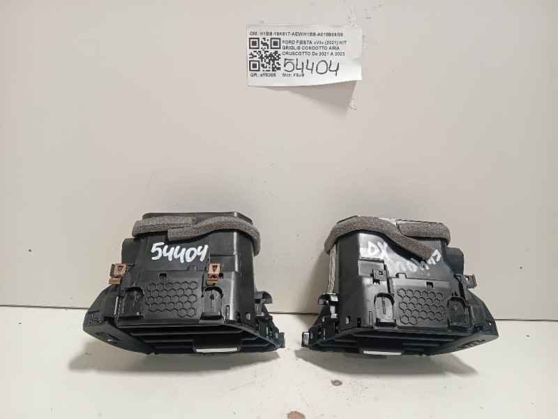 KIT Griglie Condotto ARIA Cruscotto H1BB-19K617-AEWH1BB-A018B0809 Ford Fiesta VII 2021