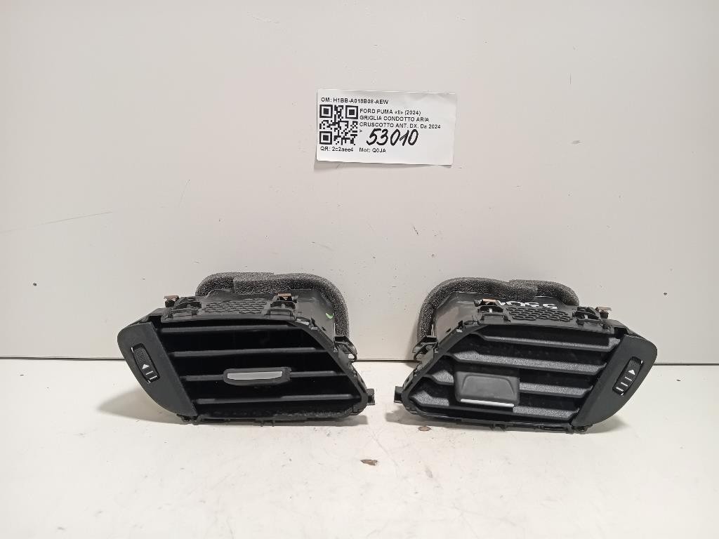 KIT Griglie Condotto ARIA Cruscotto H1BB-A018B08-AEW Ford PUMA II 2024