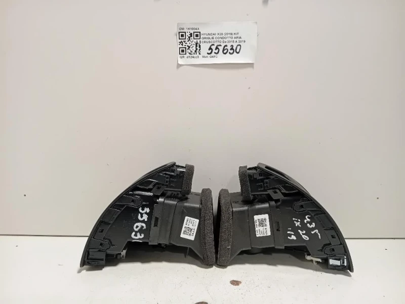 KIT Griglie Condotto ARIA Cruscotto 1K1004X Hyundai IX20 2015