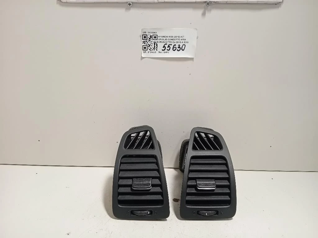 KIT Griglie Condotto ARIA Cruscotto 1K1004X Hyundai IX20 2015