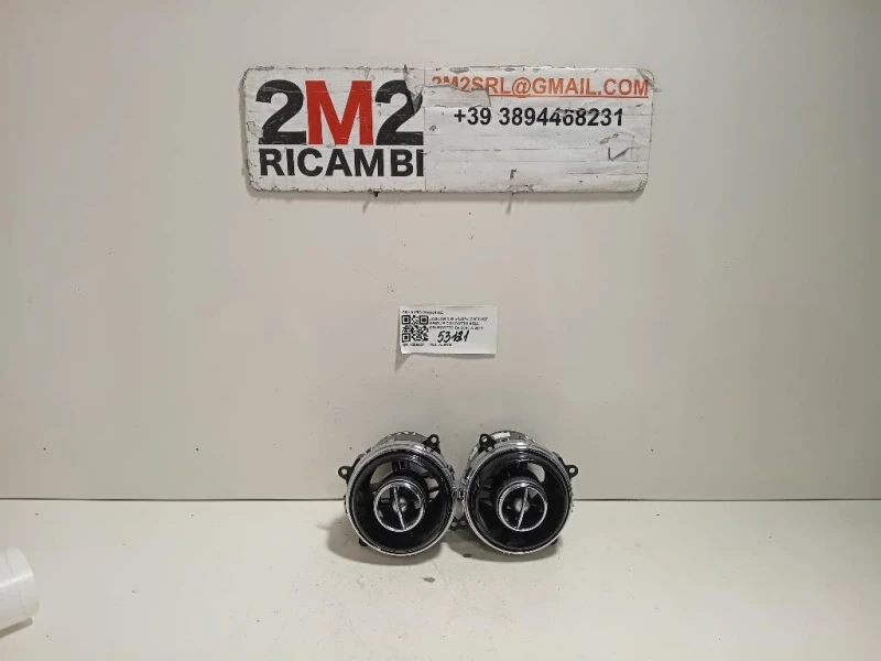 KIT Griglie Condotto ARIA Cruscotto AW93-014A24-AE Jaguar XJ8 X408 2003