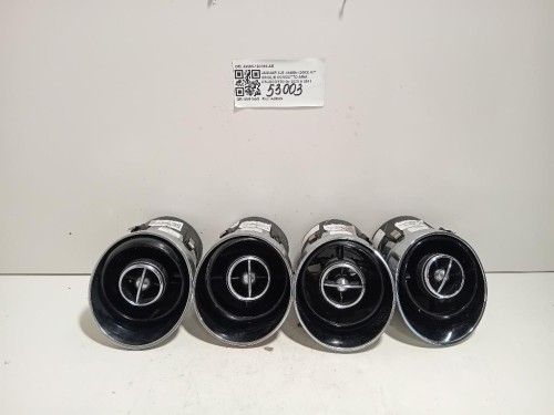 KIT Griglie Condotto ARIA Cruscotto AW93-19C893-AE Jaguar XJ8 X408 2003