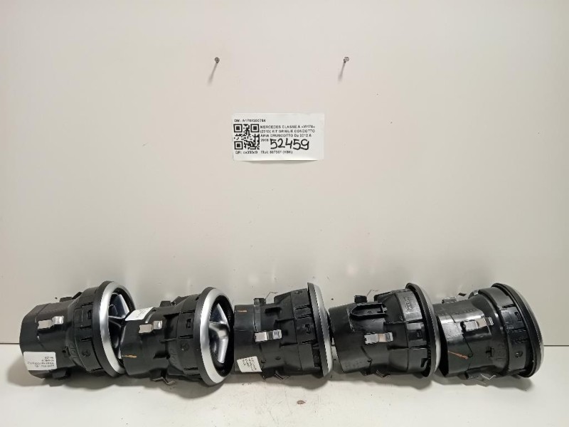 KIT Griglie Condotto ARIA Cruscotto A1768300754 Mercedes Classe A W176 2013