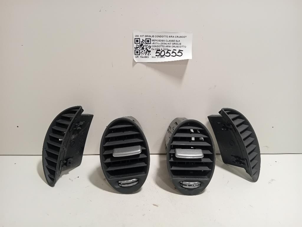 KIT Griglie Condotto ARIA Cruscotto KIT GRIGLIE CONDOTTO ARIA CRUSCOTTO Mercedes Classe SLK R171 2004