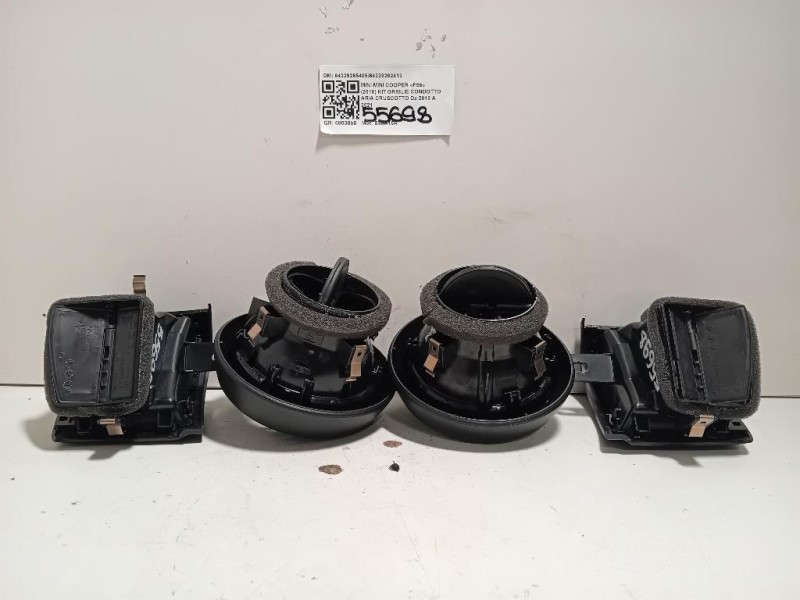 KIT Griglie Condotto ARIA Cruscotto 6422926540564229262413 Mini MINI Cooper F56 2018