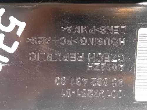 Fanale POST SX 9808243180 Opel Vivaro C 2019