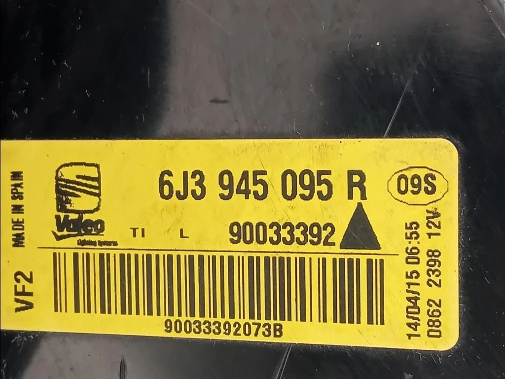 Fanale POST SX 6J3945095R Seat Ibiza V 6J5 2013