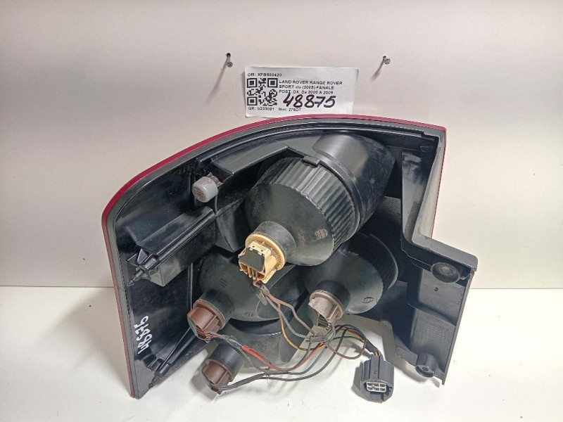 Fanale POST DX XFB500420 Land Rover Range Rover Sport I 2005