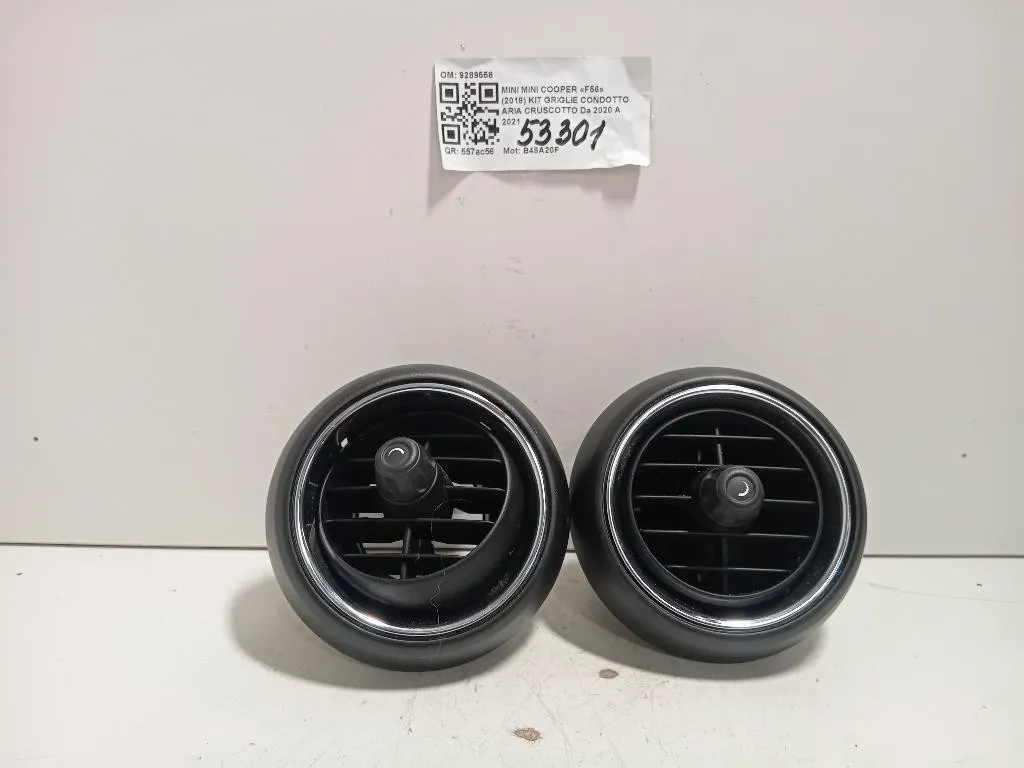 KIT Griglie Condotto ARIA Cruscotto 9289558 Mini MINI Cooper F56 2018