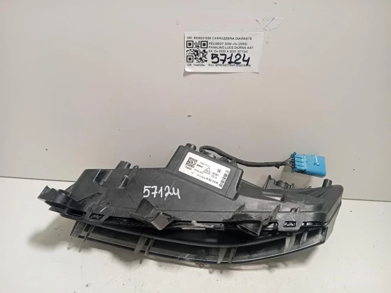Fanalino LUCE Diurna ANT SX 9836231080 Peugeot 3008 II 2020