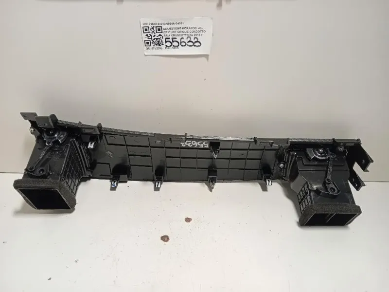 KIT Griglie Condotto ARIA Cruscotto 76540-340106964A-34001 Ssangyong Korando III 2011