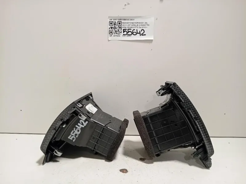 KIT Griglie Condotto ARIA Cruscotto 6961-340016963A-34001 Ssangyong Korando III 2011