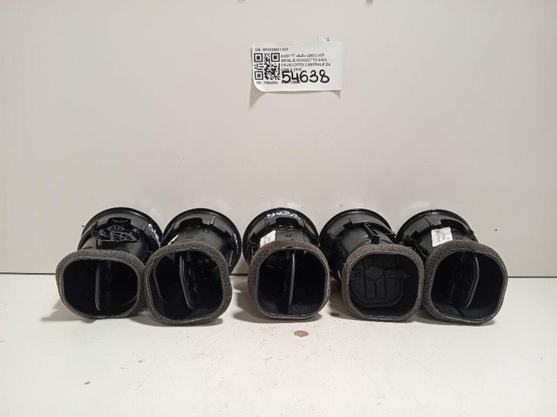 KIT Griglie Condotto ARIA Cruscotto Centrale 8P0820901 KIT Audi TT 8J3 2007