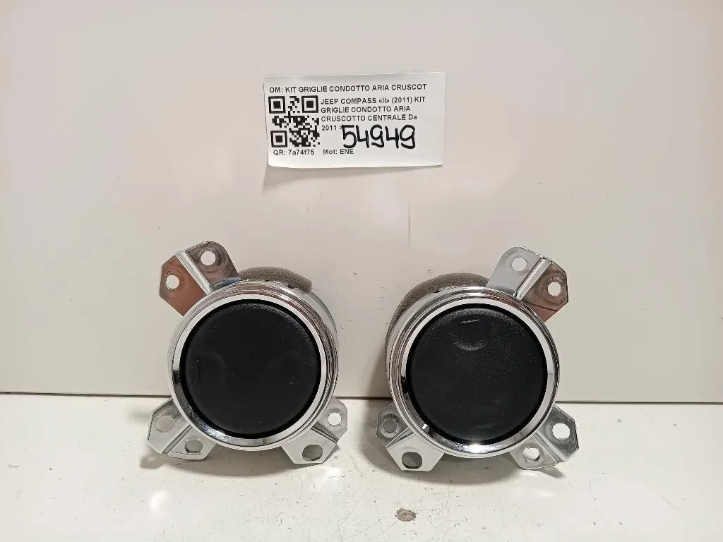 KIT Griglie Condotto ARIA Cruscotto Centrale KIT GRIGLIE CONDOTTO ARIA CRUSCOTTO CENTRALE Jeep Compass II 2011