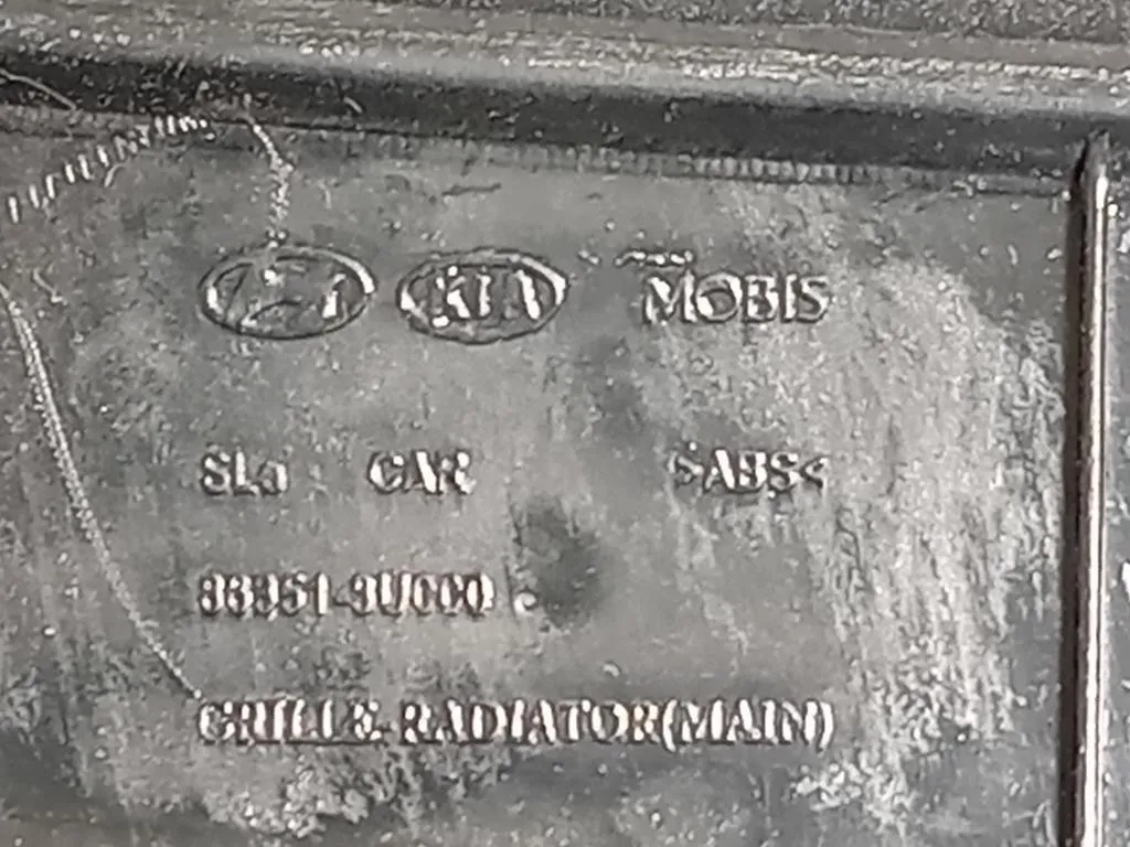 Griglia DI Ventilazione Paraurti ANT 86351-3U000 Kia Sportage III 2010