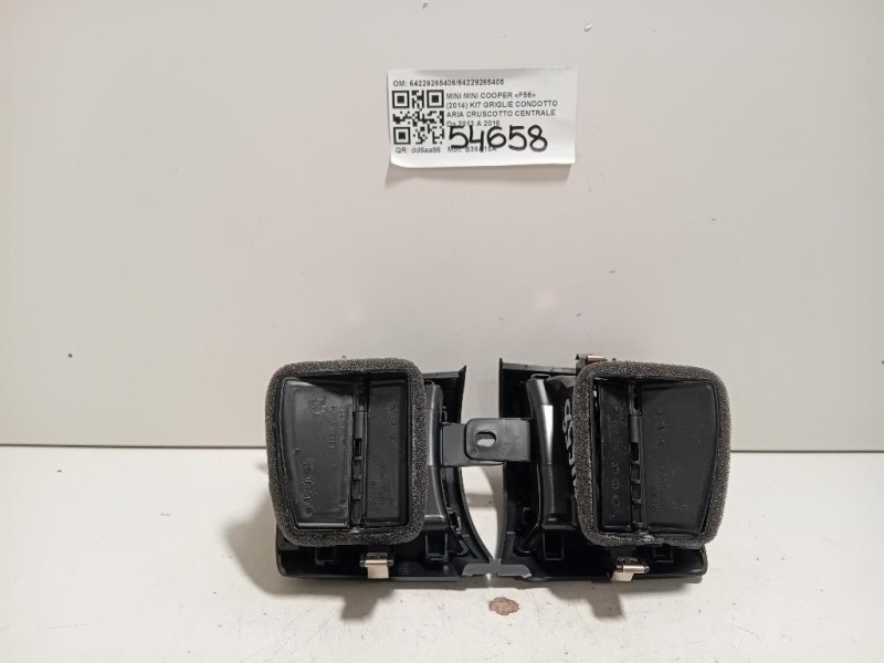 KIT Griglie Condotto ARIA Cruscotto Centrale 6422926540664229265405 Mini MINI Cooper F56 2014