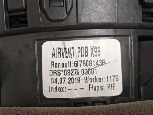 Griglia DI Ventilazione Paraurti ANT 6J0853654H Seat Ibiza V 6J5 2013