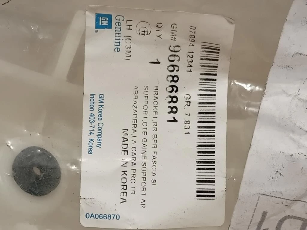 KIT Staffe Sostegno Paraurti POST 96686882 Chevrolet Spark 2010