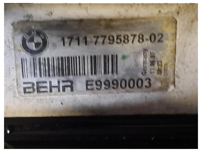 KIT Radiatori P1128001 7805603 17117795878 Bmw Serie 5 E60 Berlina 2004