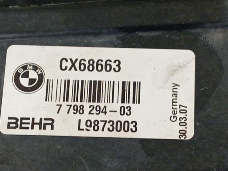 KIT Radiatori L9873003 Bmw Serie 5 E60 Berlina 2004