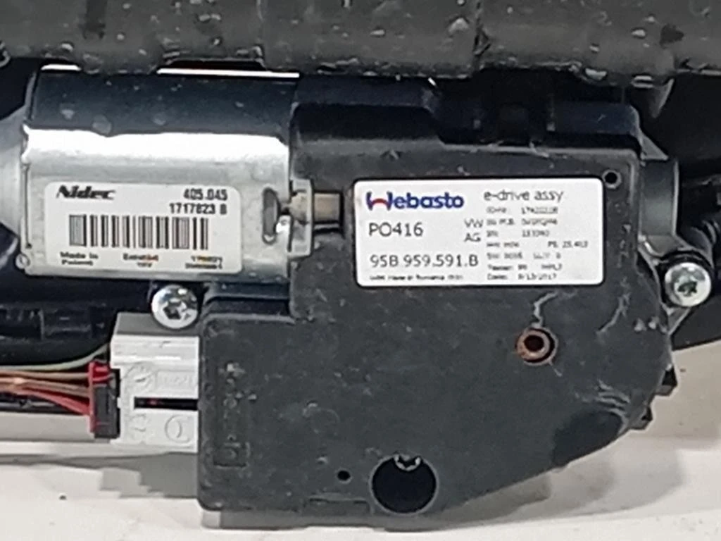 Meccanismo Apertura Lunotto 95B959591B Porsche Macan I 2014