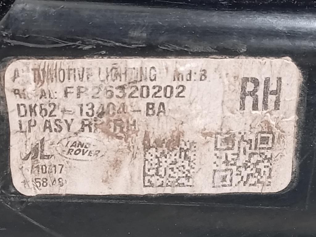 Fanale POST DX DK62-13404-BA Land Rover Range Rover Sport III 2014
